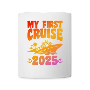 Croisière Vacances 2025 Croisière - Mug blanc - blanc - Devant