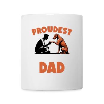 Rhodesian Ridgeback Dad Rhodesian Ridgeback - Mug blanc - blanc - Devant