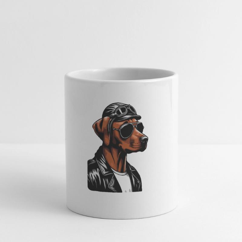 Rhodesian Ridgeback Cool Rhodesian Ridgebacks Mug blanc