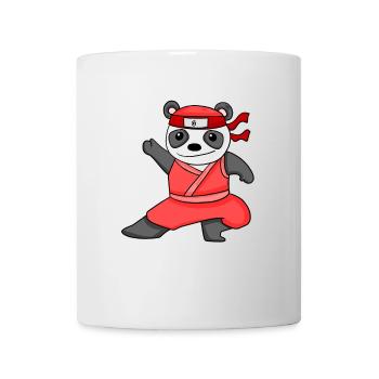 Ninja Panda - Tasse - Weiß - Vorne