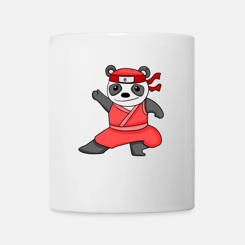 Ninja Panda - Mug blanc - blanc