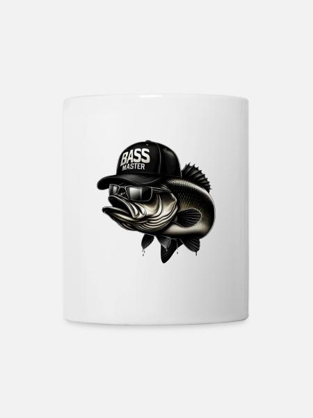 striped bass master - Mug - white
