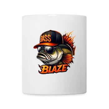 striped bass blaze - Mug - white - Front