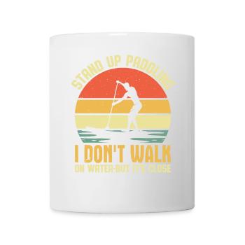 Stand Up Paddling Water Sport Design - Mug - white - Front