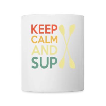 Casual Paddleboard Quote Design - Mug - white - Front