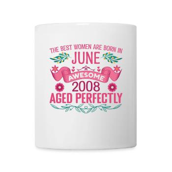 June 2008 Female Birthday June 2008 - Mug - white - Front