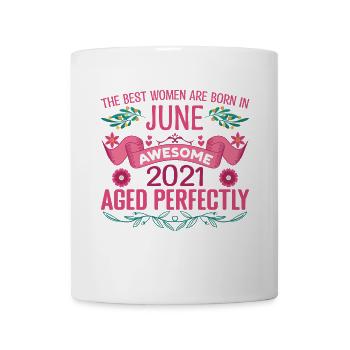 June 2021 Female Birthday June 2021 - Mug - white - Front