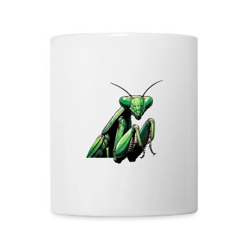 Mante religieuse Entomologie des insectes Entomologiste - Mug blanc - blanc - Devant