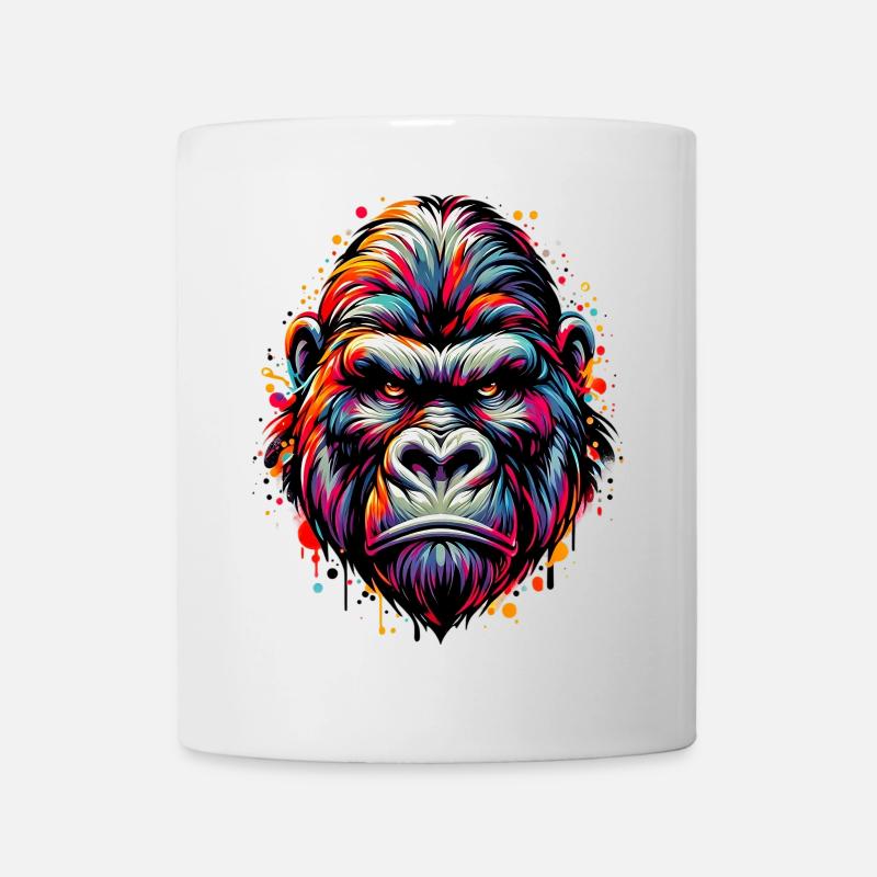 Gorille - Mug blanc - blanc
