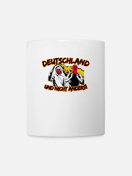 Allemagne et pas autrement MISE À JOUR - Mug blanc - blanc