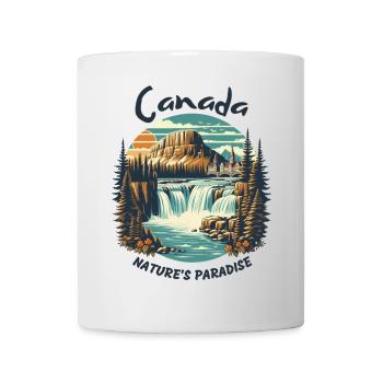 Canada's landscape - Mug - white - Front