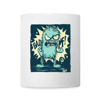 Das böse, wütende, coole und lustige Monster - Tasse - Weiß - Vorne