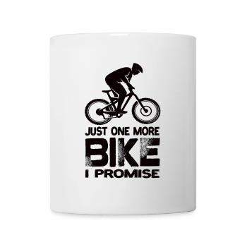 Just One More Bike I Promise Downhill Mountainbike - Mug - white - Front