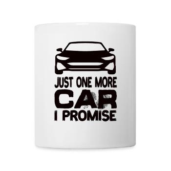 Juste une voiture de plus, je promets au conducteur de voiture - Mug blanc - blanc - Devant
