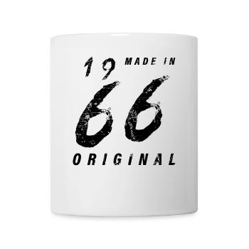 Made In 1966 Original Geburtstag Grunge Distressed - Tasse - Weiß - Vorne