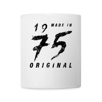 Made In 1975 Original Geburtstag Grunge Distressed - Tasse - Weiß - Vorne