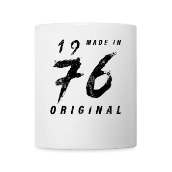 Made In 1976 Original Geburtstag Grunge Distressed - Tasse - Weiß - Vorne