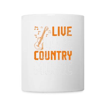 Live Love Country Music - Mug - white - Front