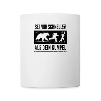 Bushcraft Nature Faune Camping Camping-car Randonnée - Mug blanc - blanc - Devant