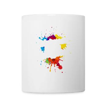 La gentillesse est tellement gangster - Mug blanc - blanc - Devant