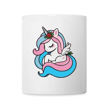 Pastell-Einhorn  - Tasse - Weiß - Vorne
