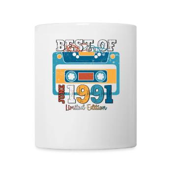 Cassette June 1991 Vintage 1991 Birthday 1991 - Mug - white - Front