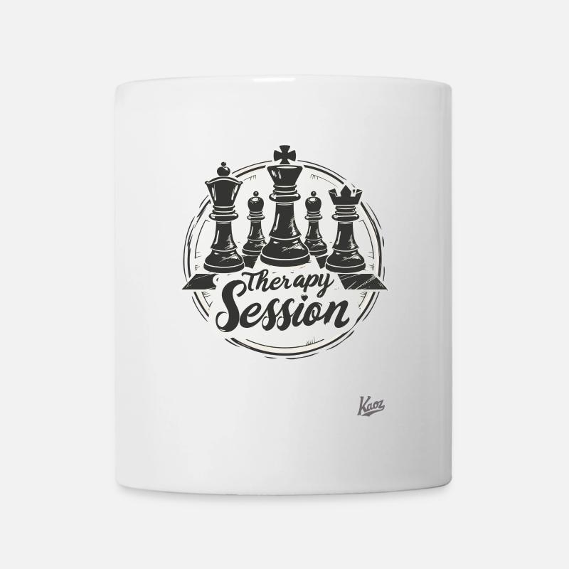 Ma thérapie est une partie d’échecs - Mug blanc - blanc