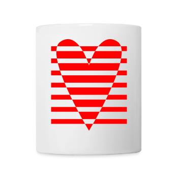 HEART. DAD. MOM. Bachelorette party. BEBE. CHILD. HEART. FEAST - Mug - white - Front