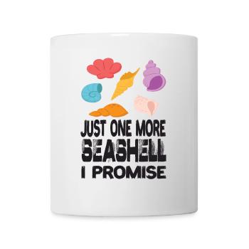 Juste un autre coquillage de coquillage que je pormise coquillages - Mug blanc - blanc - Devant