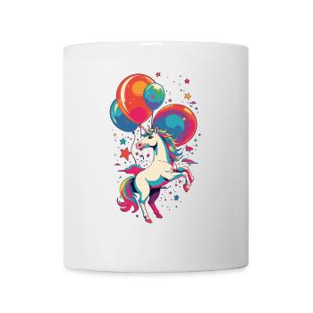 Funny Unicorns Cute Unicorn Bright Colors - Mug - white - Front