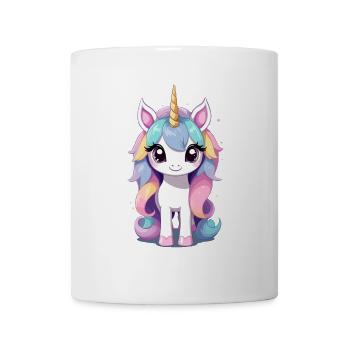 Pastell Farben Einhorn Liebhaber Design - Tasse - Weiß - Vorne