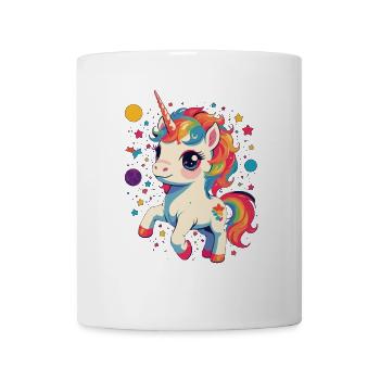 Amoureux de la licorne Design Licornes drôles - Mug blanc - blanc - Devant