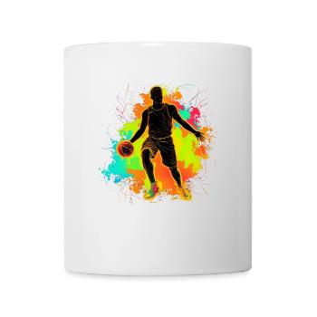 Basketball 80s Style - Mug - white - Front