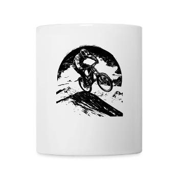 Mountain Bike Graphics - Mug - white - Front