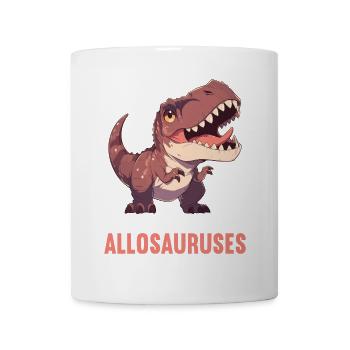 Allosaurier Allosaurus - Tasse - Weiß - Vorne