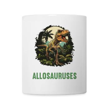 Allosaurier Allosaurus - Tasse - Weiß - Vorne
