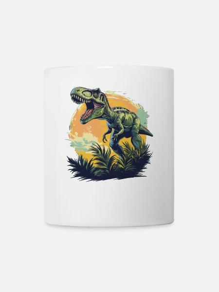 Allosaurier Allosaurus - Tasse - Weiß
