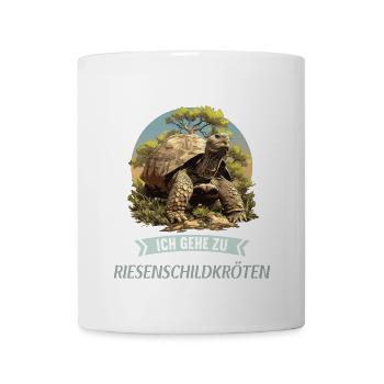Giant tortoises Giant tortoise - Mug - white - Front