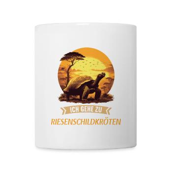 Giant tortoises Giant tortoise - Mug - white - Front