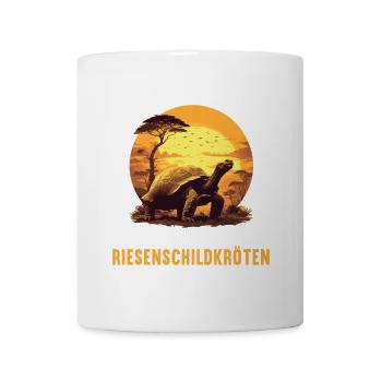 Giant tortoises Giant tortoise - Mug - white - Front