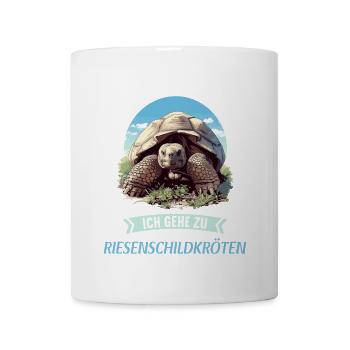 Giant tortoises Giant tortoise - Mug - white - Front