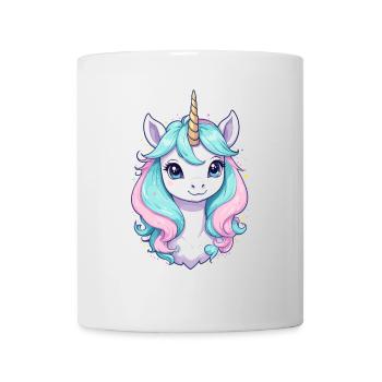 Pastel Colors Funny Unicorns for Unicorn - Mug - white - Front
