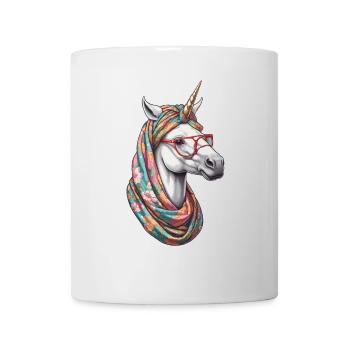 Einhorn Mama Lustige Einhörner Liebende Mutter - Tasse - Weiß - Vorne