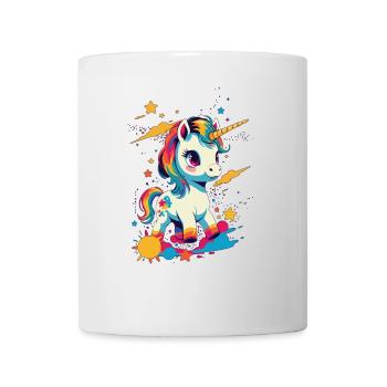 Licorne Amant Design Drôle Licornes Mignon - Mug blanc - blanc - Devant