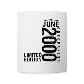 Birthday June 2000 June born in June 2000 - Mug - white - Front