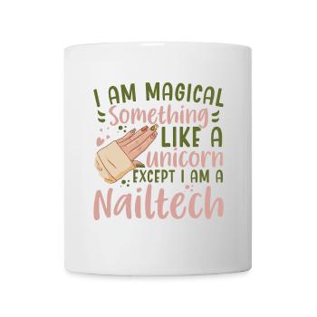 I'm A Magical Unicorn Nail Tech - Mug - white - Front