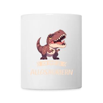 Allosaurier Allosaurus - Tasse - Weiß - Vorne