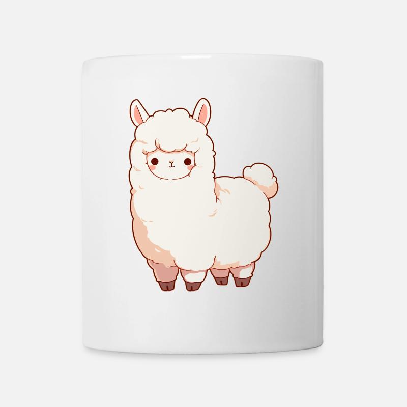 Alpaga Alpagas Alpaga - Mug blanc - blanc