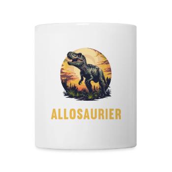 Allosaurier Allosaurus - Tasse - Weiß - Vorne