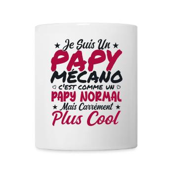 I'm a mechanic grandpa like a normal grandpa - Mug - white - Front